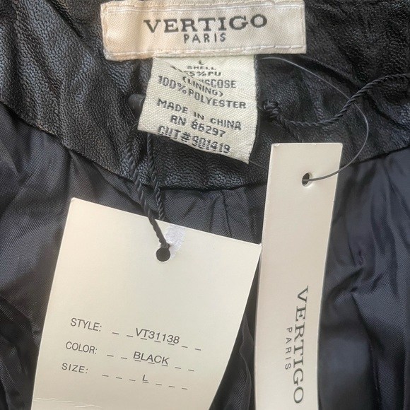 Vertigo Faux Leather Jacket - Picture 4 of 6